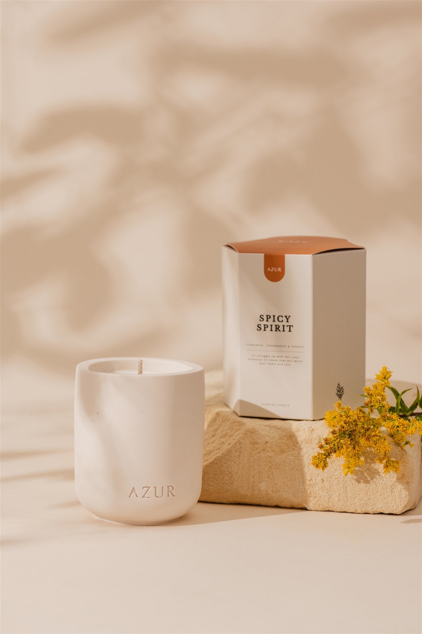Azur Natural - Soja Duftlys Spicy Spirit