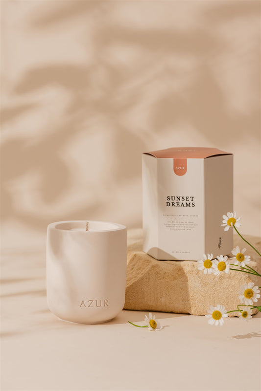 Azur Natural - Soja Duftlys Sunset Dreams