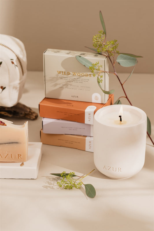 Azur Natural - Soja Duftlys Wild Flower