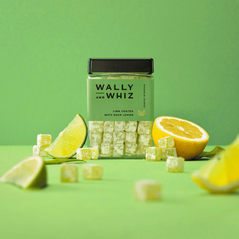 Wally & Whiz | Lime med sur citron | 240g